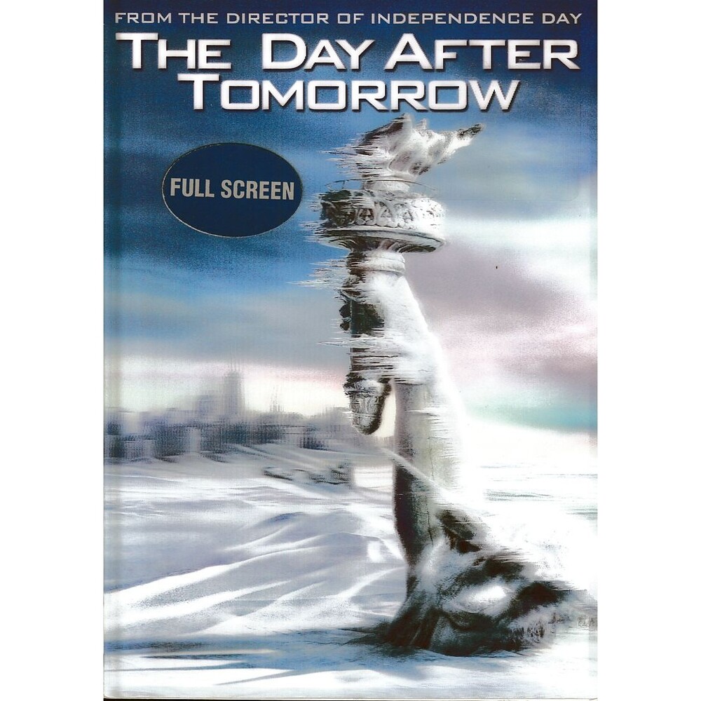 The Day After Tomorrow DVD 2004 Dennis Quaid Jake Gyllenhaal Disaster Sci-Fi